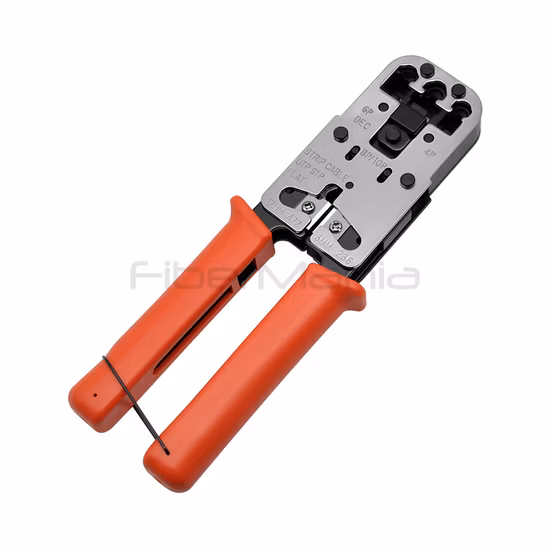 Strumento di crimpatura modulare per connettori RJ45/8P8C RJ12/6P6C RJ11/6P4C/6P2C 4P4C/4P2C