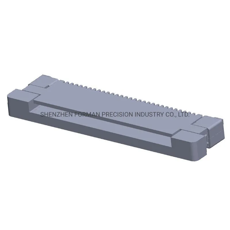 Terminali FPC elettronici di connessione FPC di tipo Zif da 0,5 mm, connettori FPC inferiori, altezza passo 0,5 mm, altezza 2,0 mm